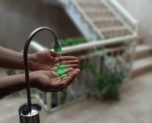 دستگاه ضدعفونی کننده دست اتوماتیک ایستاده