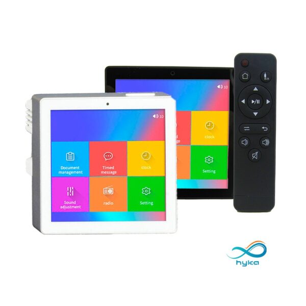 آمپلیفایر لمسی 4 اینچ دیواری  jx86