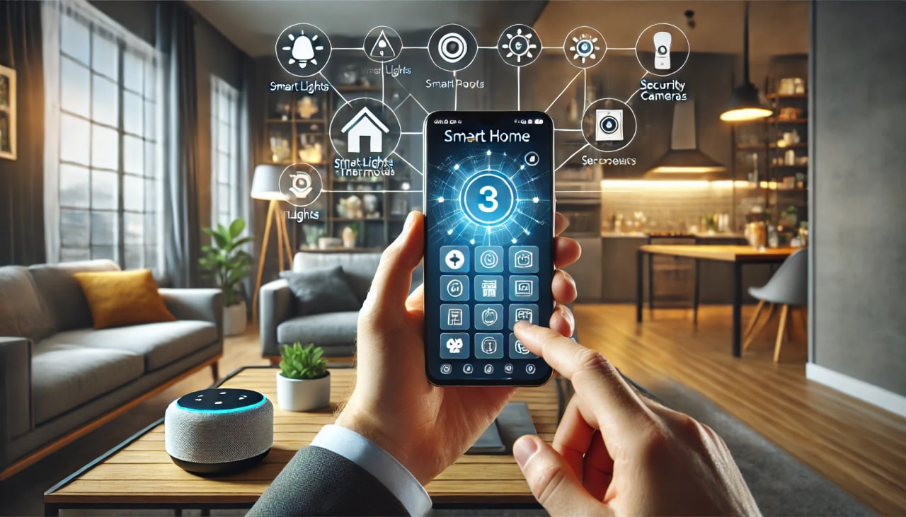 نصب اپلیکیشن سیستم هوشمند
