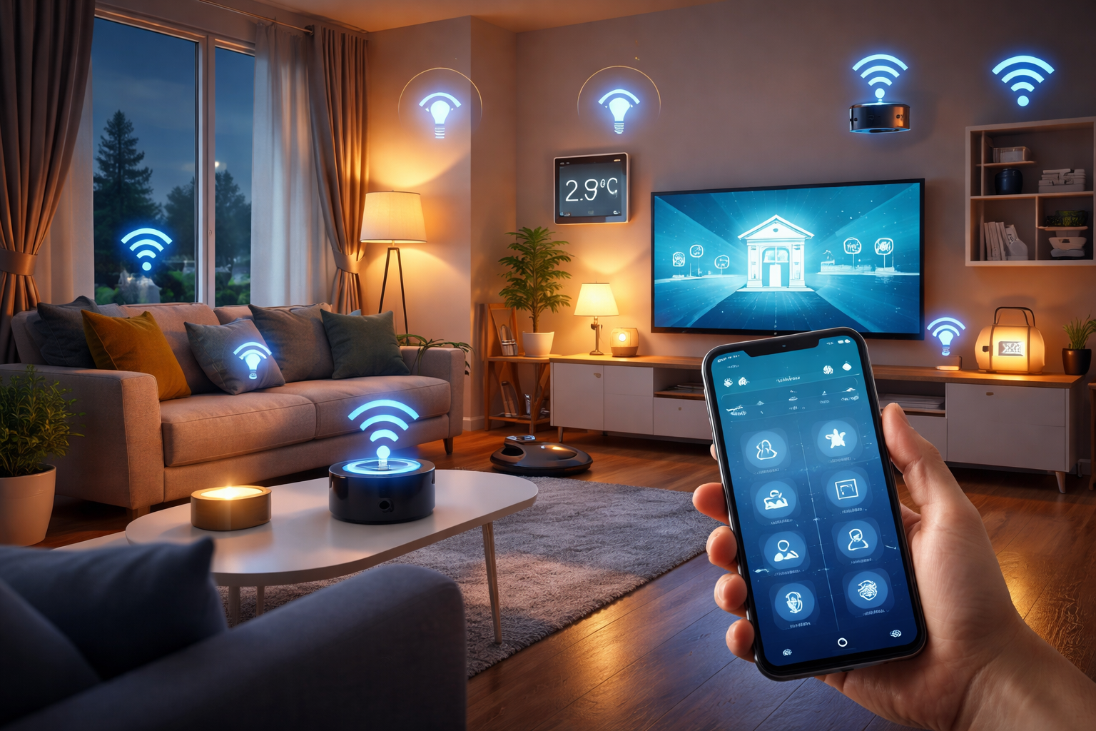 اینترنت اشیا در خانه هوشمند