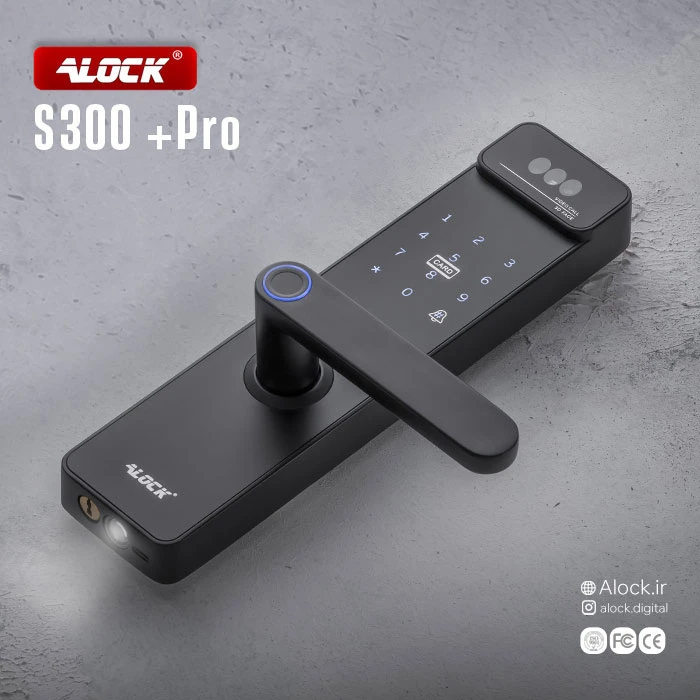 cover_152199281 دستگیره هوشمند تشخیص چهره ALOCK مدل S300+ Pro
